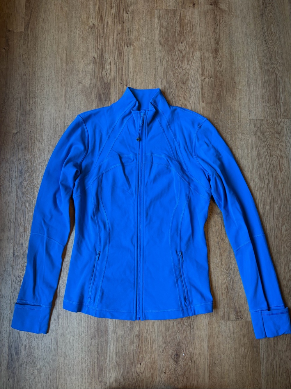 Lululemon Define Jacket Luon Blue Full Zip Athletic Size 10